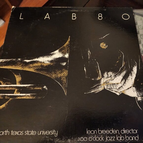 North Texas State University Jazz Band Lab 80 Vinyl LP - Picture 1 of 6